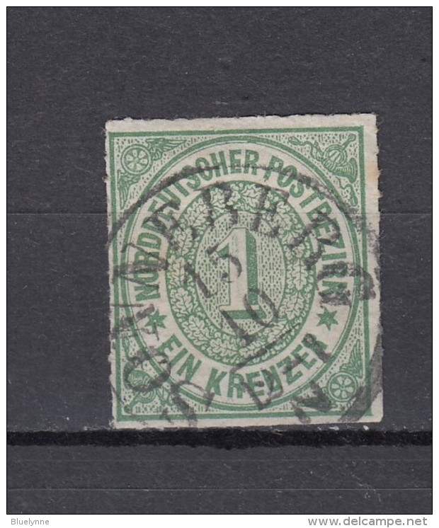 NDP Norddeutscher Postbezirk 1 Kr. Michel 6 1868 - Zentr. "Sonneberg" 1 Kreis Stempel - Sonstige & Ohne Zuordnung