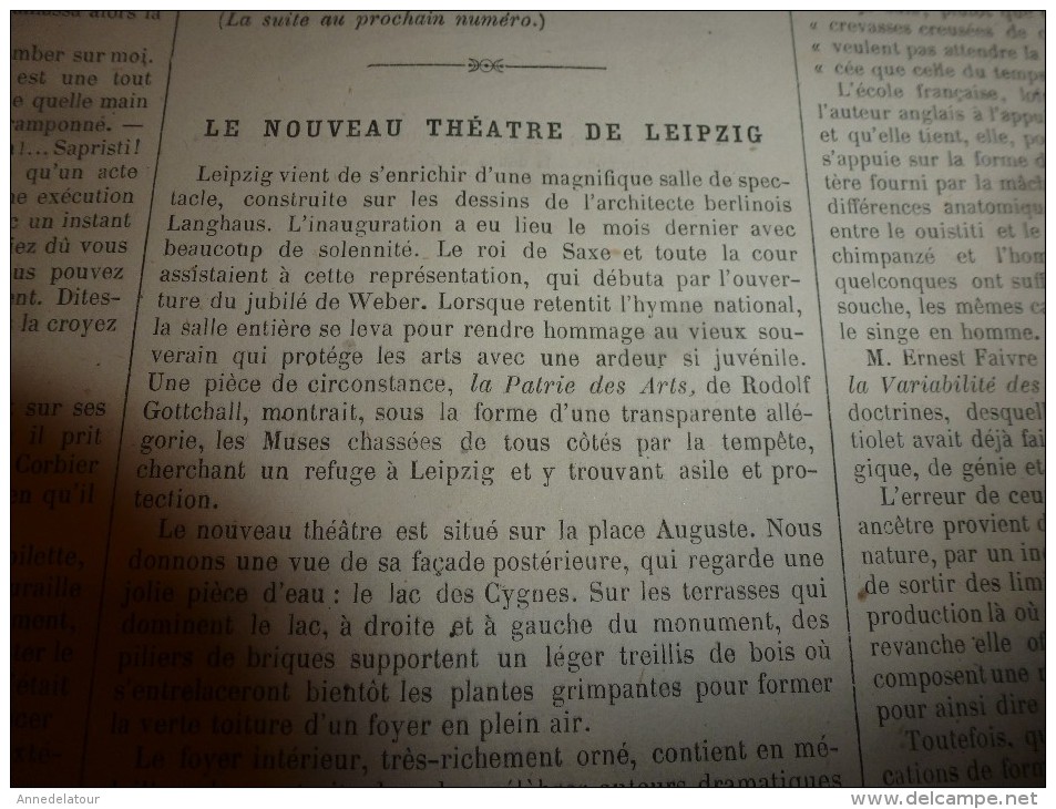 1867 UNIL:Baudelaire;London;Leipzig;Gorilles;Ch d Fer du Brenner;CHASSES (Buffle-Léopard-Serpent) ;Cannibales; Bègues