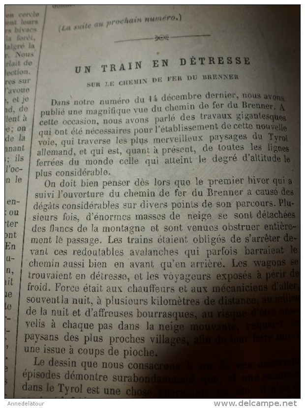 1867 UNIL:Baudelaire;London;Leipzig;Gorilles;Ch d Fer du Brenner;CHASSES (Buffle-Léopard-Serpent) ;Cannibales; Bègues