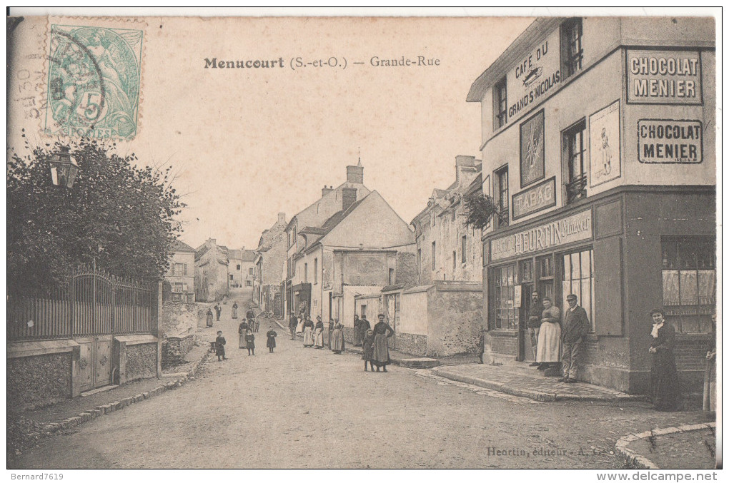 95 Menucourt  Grande Rue - Menucourt