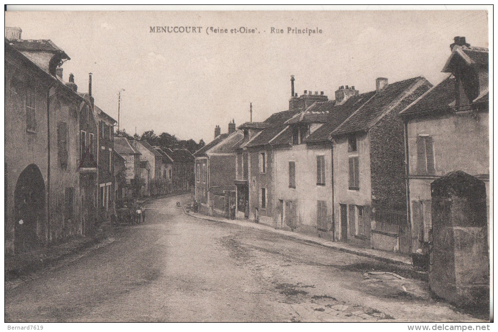 95 Menucourt  Rue Principale - Menucourt
