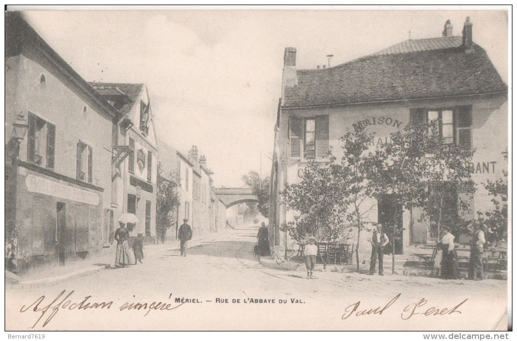 95 Meriel  Rue De L'abbaye Du Val - Meriel