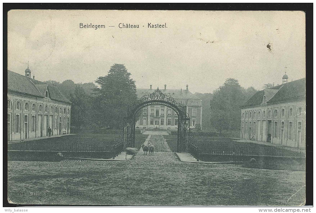 G. CPA - BEIRLEGEM - BEERLEGEM - Château - Kasteel  // - Zwalm