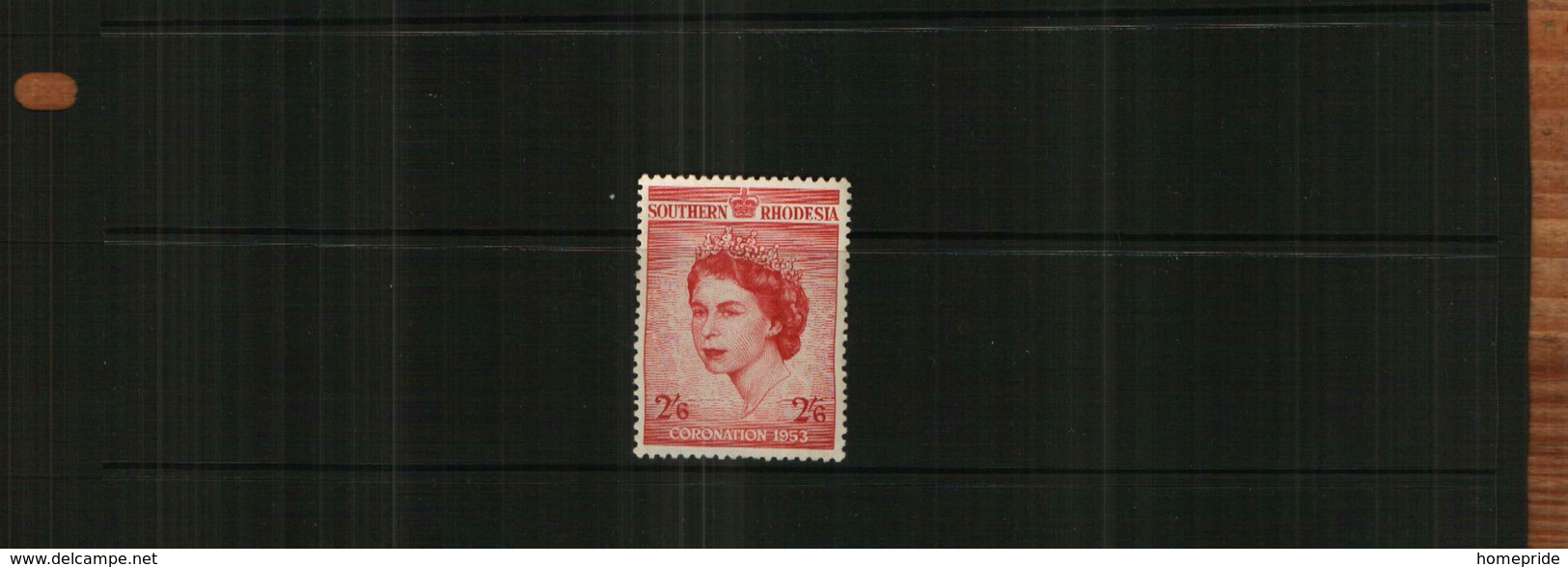 SOUTHERN RHODESIA - QE11 - 1953- CORONATION - 1 Stamp - MNH - Africa (Other)