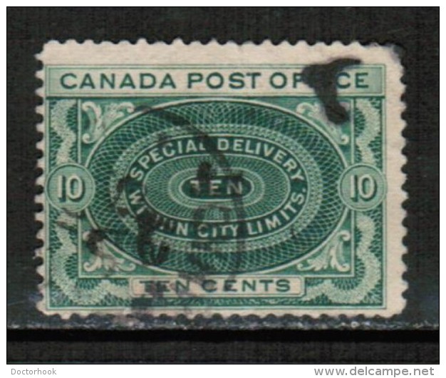 CANADA   Scott # E 1  F-VF USED - Special Delivery