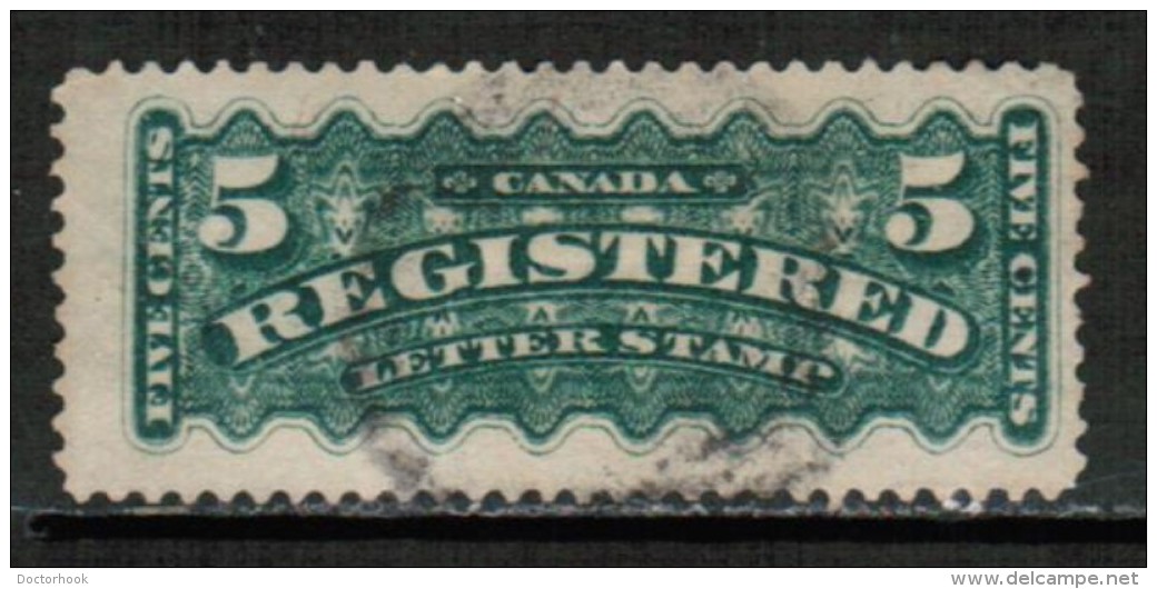 CANADA   Scott # F 2  VF USED - Recommandés