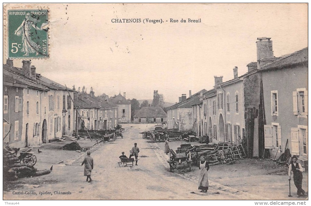 ¤¤  -  CHATENOIS    -   Rue Du Breuil   -  ¤¤ - Chatenois