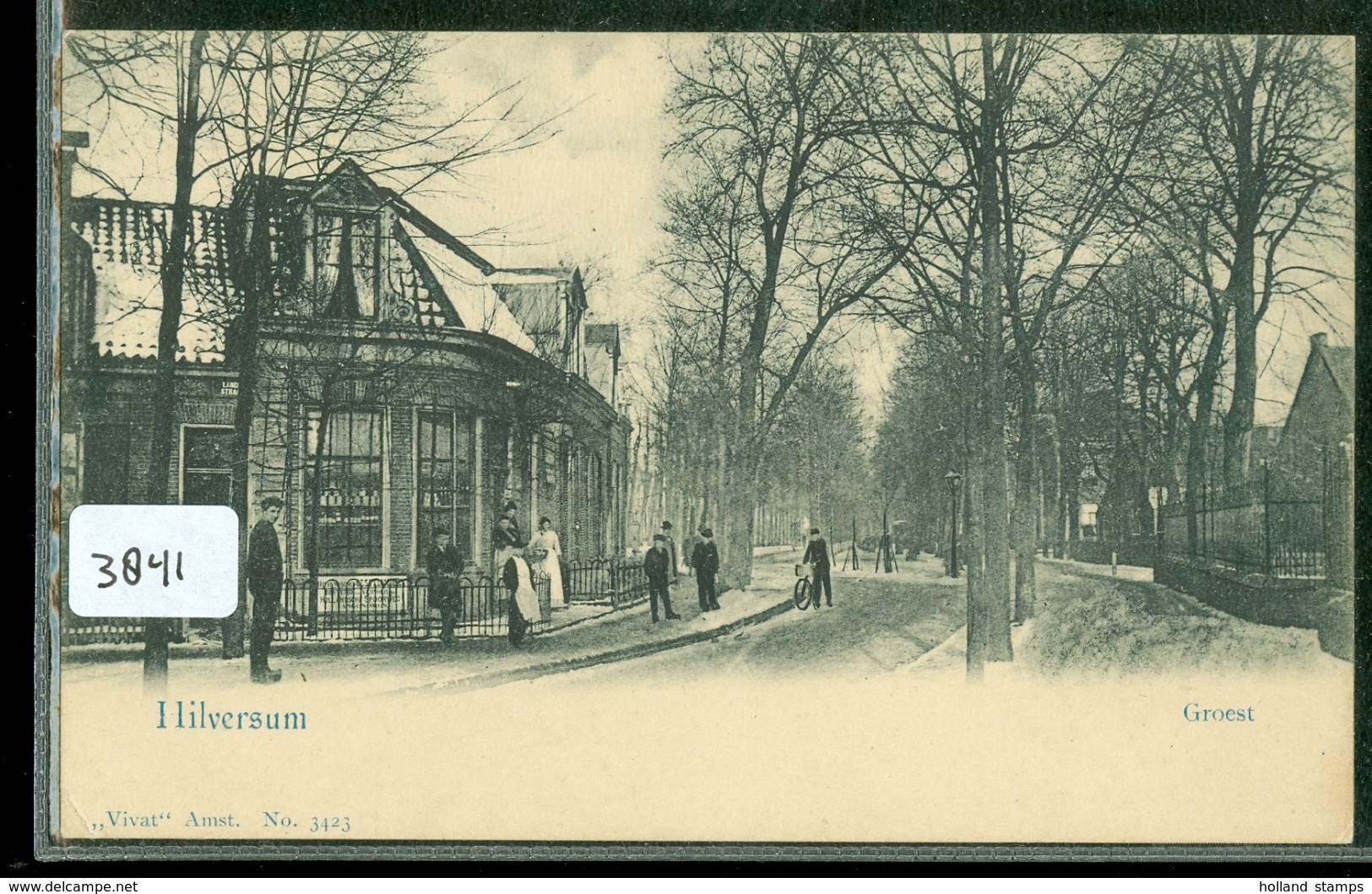 ANSICHTKAART * HILVERSUM * GROEST * UIT 1900  (3841) - Hilversum