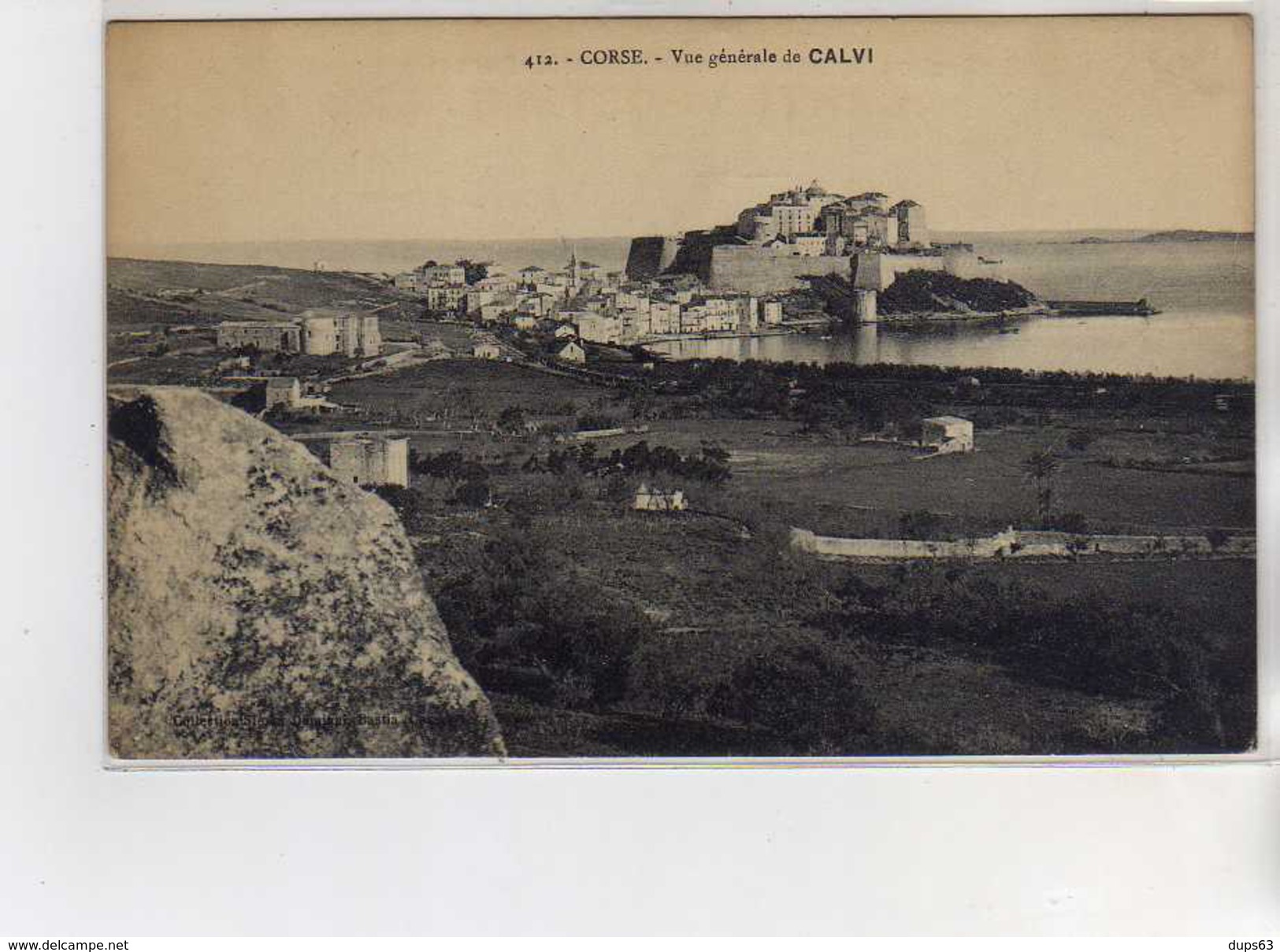 CORSE - Vue Générale De CALVI - Très Bon état - Calvi