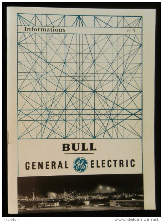 ( Informatique Ordinateur Computer ) Revue  BULL - GENERAL ELECTRIC Informations 1966 Numéro 5 - Informatica