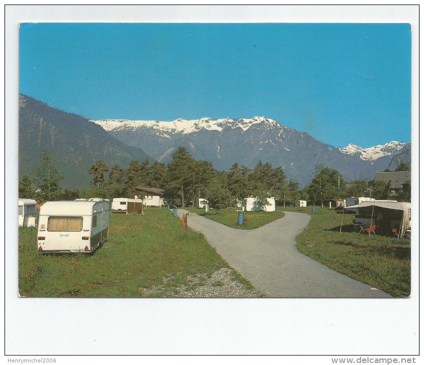 Isère - 38 - Bourg D'oisans Camping De La Cascade Caravane - Bourg-d'Oisans