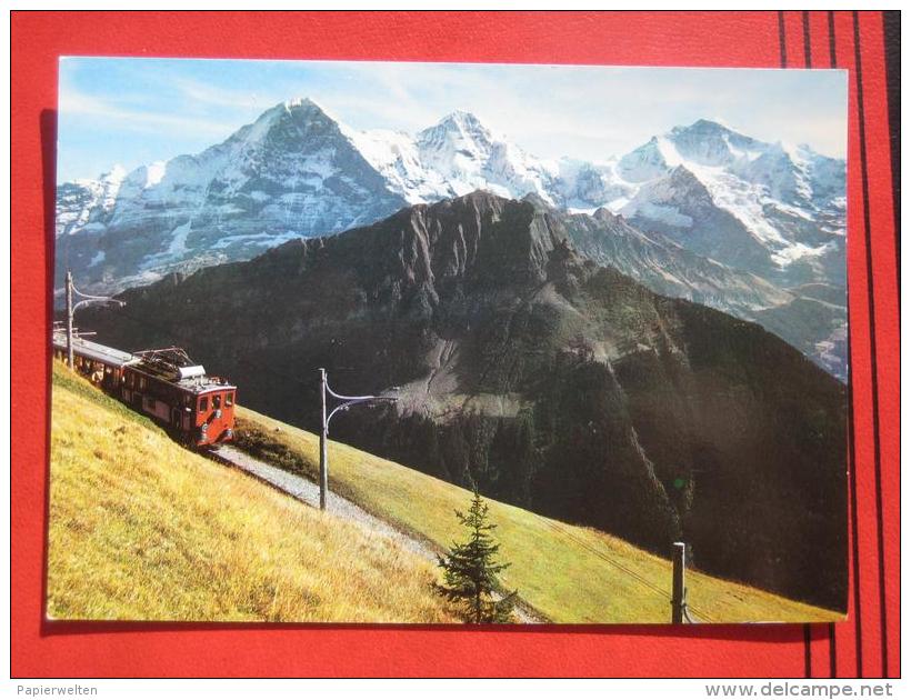Gündlischwand (BE) - Schynige Platte Bahn: Eiger Mönch Jungfrau - Gündlischwand