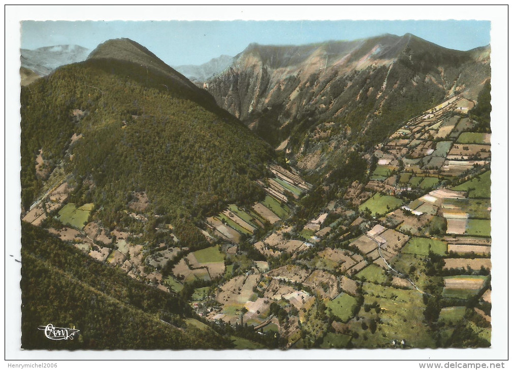 Ariège - 09 - Sentein Antras Vallée De L'izard Et Du Lez Foret De Lacoste Et La Serre Vue Générale - Autres & Non Classés