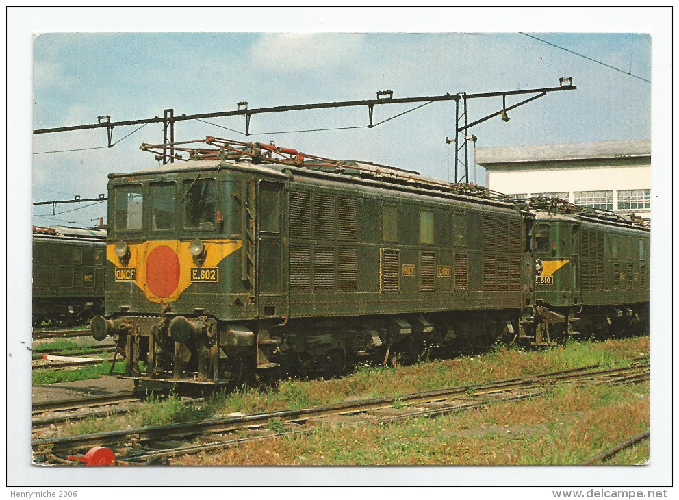 Maroc - Casablanca - Dépot Chemins De Fer Marocains Locomotive - Casablanca