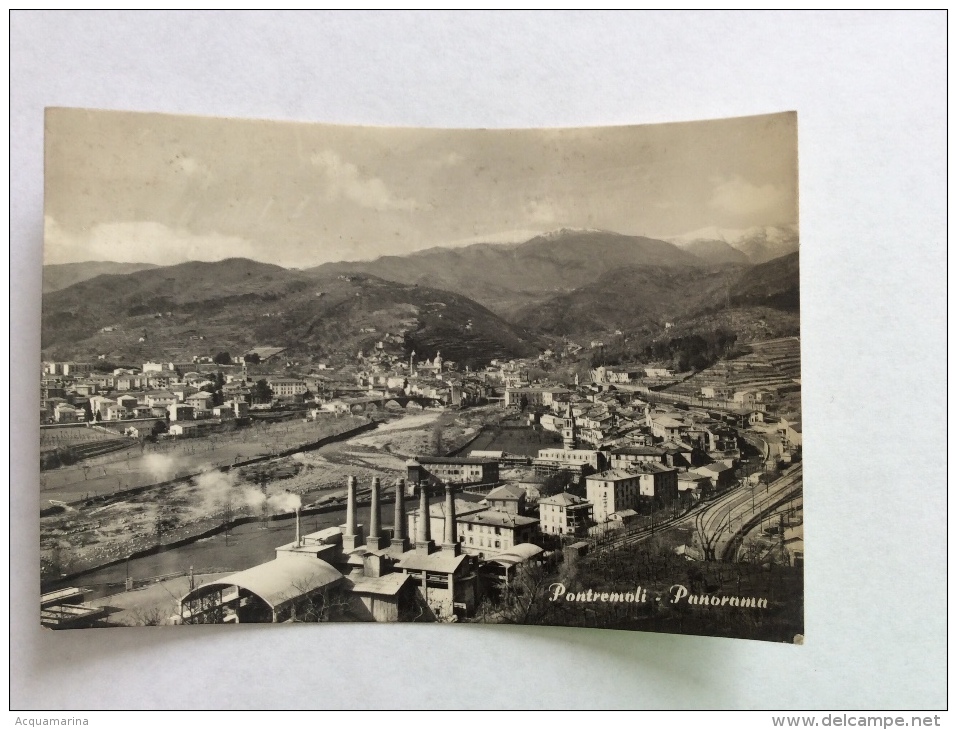 PONTREMOLI - Panorama - Cartolina FG BN V 1959 - Andere & Zonder Classificatie