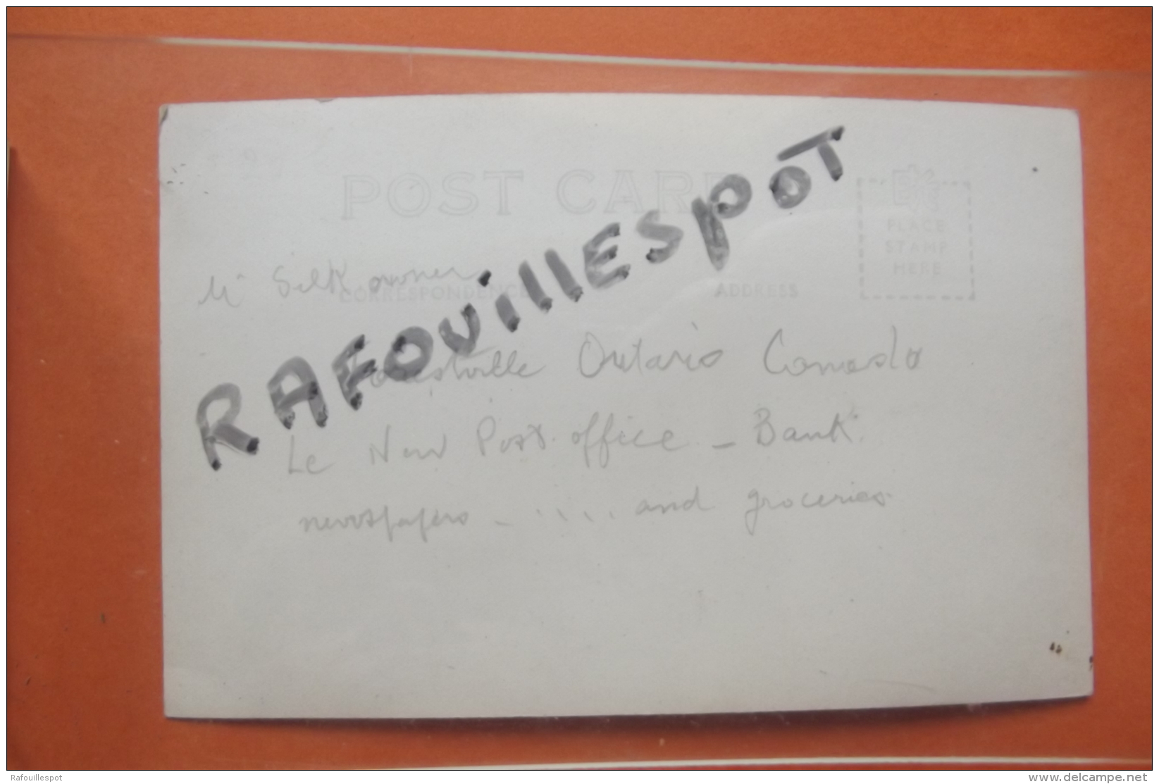 C P  Forestville Ontario Le New Post Office Bank - Altri & Non Classificati