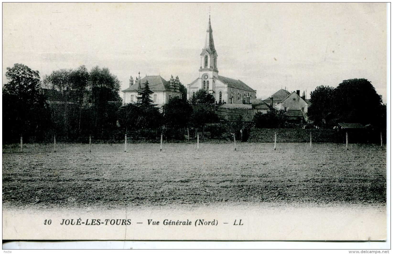 N°50370 -cpa Joué Les Tours -vue Générale- - Autres & Non Classés