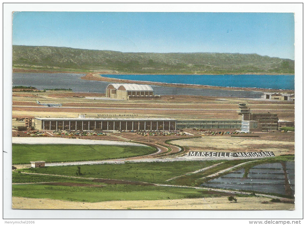 13 - Marignane L'aéroport Airport  Cachet - Marignane