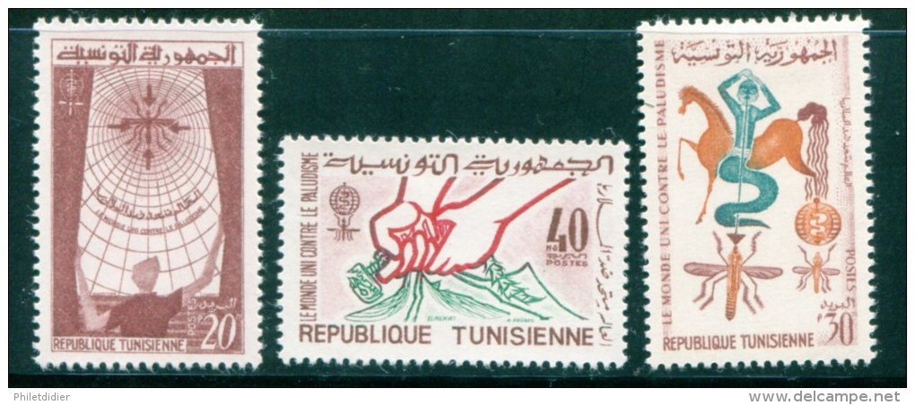 Tunisie Y&T N°545 à 547 Neufs Avec Charnière * - Tunisia (1956-...)