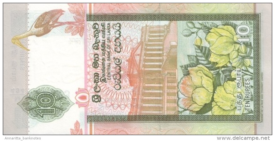 SRI LANKA 10 RUPEES 19.11.2005 P-115d UNC  [ LK114e ] - Sri Lanka