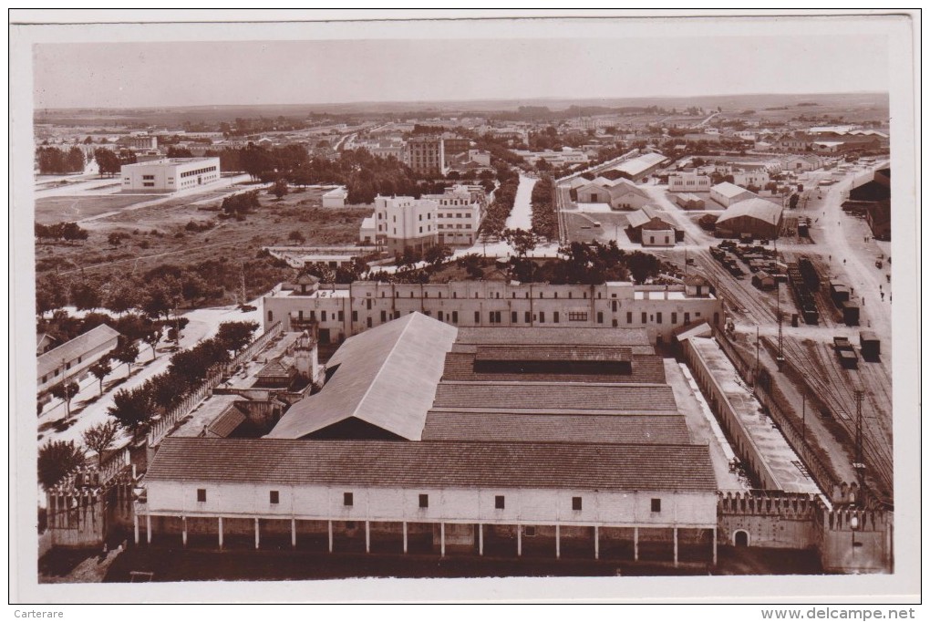 Afrique,afrika,africa,MAROC,MOROCCO,PORT LYAUTEY,Kénitra Sous Protectorat Français,rare,vue Aerienne - Rabat