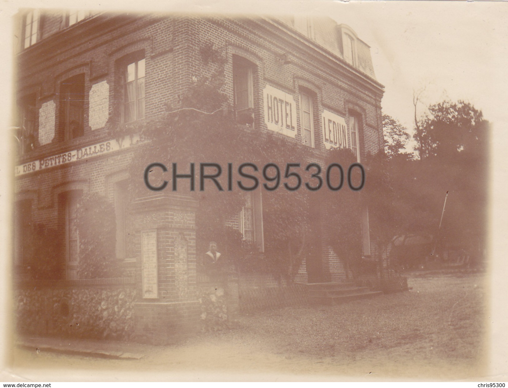 3 PHOTOS ANCIENNES - LES PETITES DALLES 76 SEINE MARITIME - Bateaux