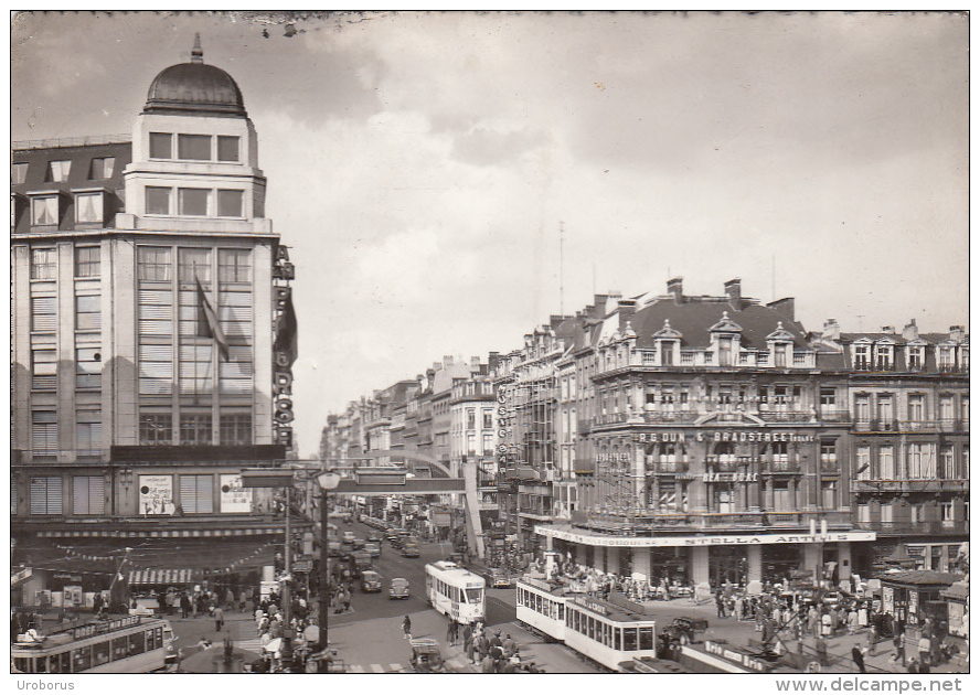 BELGIUM - Bruxelles 1959 - Boulevard Anspach - Lanen, Boulevards