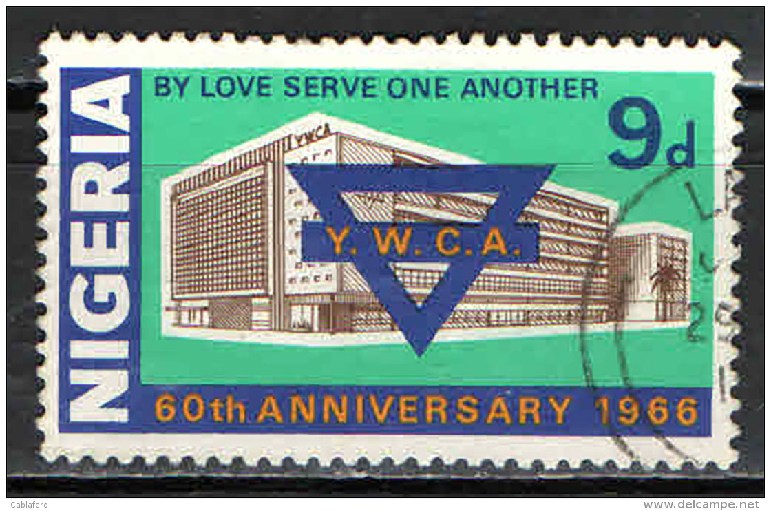 NIGERIA - 1966 - 60th Anniv. Of The Nigerian YWCA - USATO - Nigeria (1961-...)