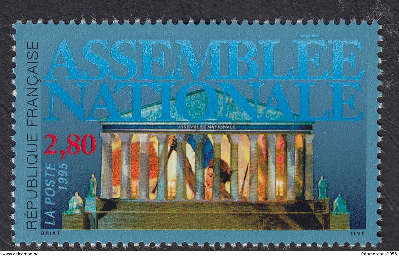 FRANCE - 1995 - Yvert 2945, L'Assemblée Nationale, 2,80 F, Neuf, Parfait. - Nuevos