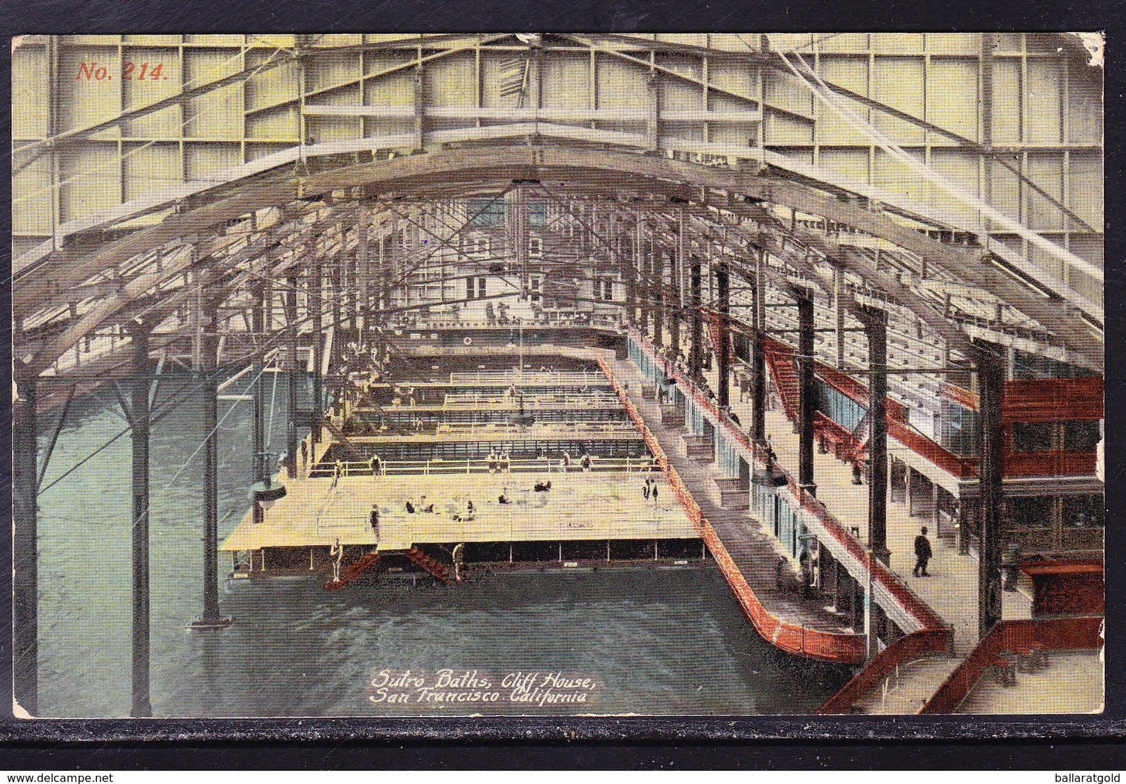 USA C1913 - Sutro Baths Cliff House. San Francisco California - Unused - San Francisco