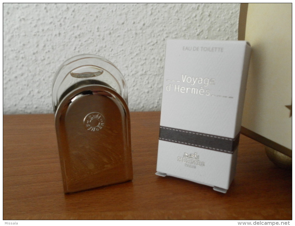 ACHAT IMMEDIAT;;;;MINIATURE VOYAGE D´HERMES 5 ML EAU DE TOILETTE - Miniatures Hommes (avec Boite)