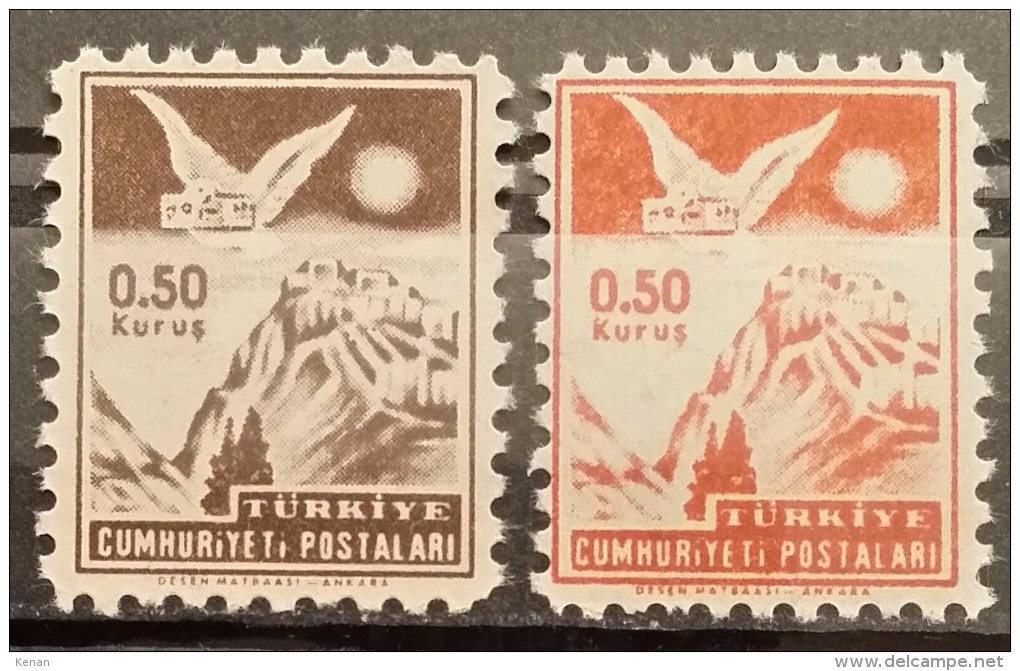 Turkey, 1954, Mi: 1386/87 (MNH) - Unused Stamps