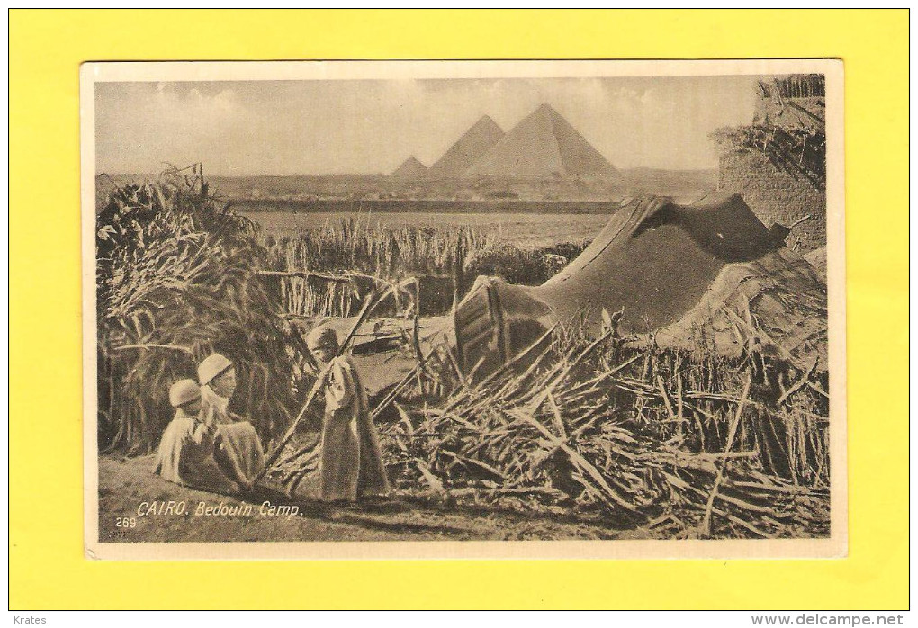 Postcard - Egypt     (23434) - Pyramides