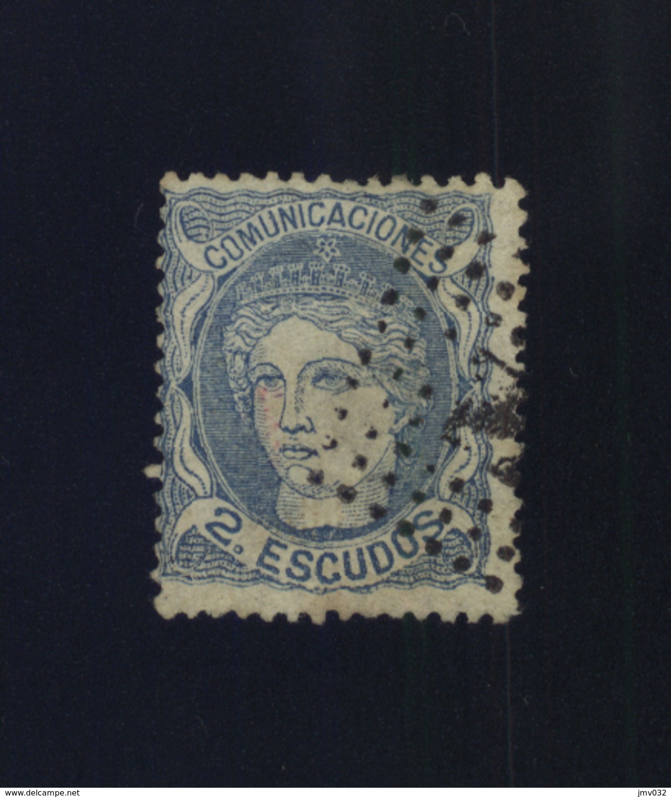 EFIGIE ALEGORICA DE ESPAÑA - Used Stamps