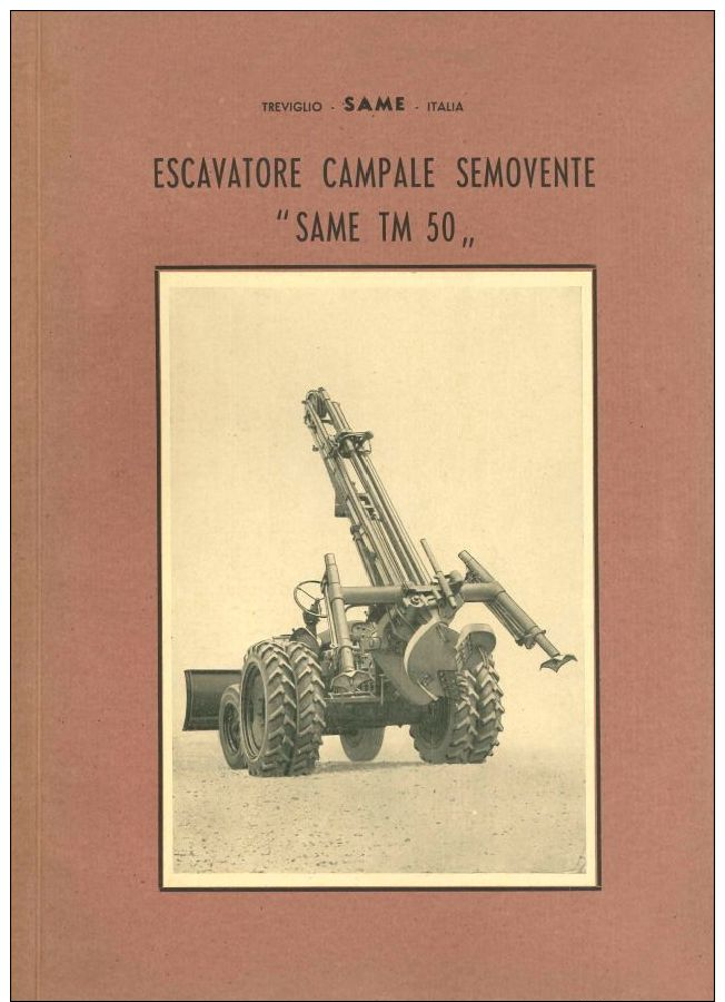 ESERCITO ITALIANO - Escavatore Same Semovente TL50 1951 Descrizione Tecnica DVD - DOWNLOAD - Documents