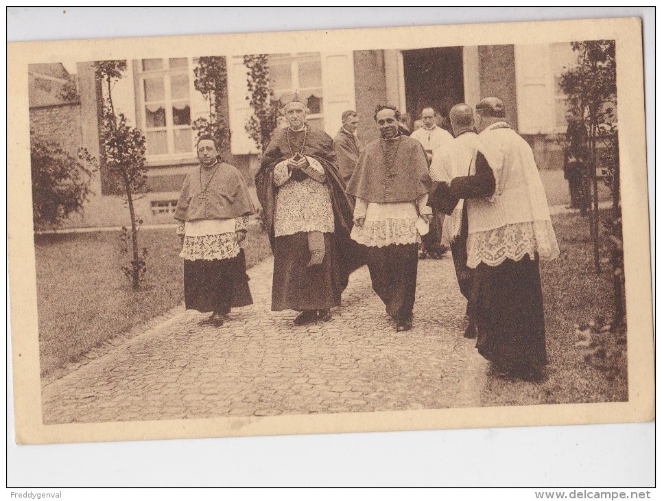 BRAINE L'ALLEUD BENEDICTION DE LA PREMIERE PIERRE SORTIE DU PRESBYTERE - Braine-l'Alleud