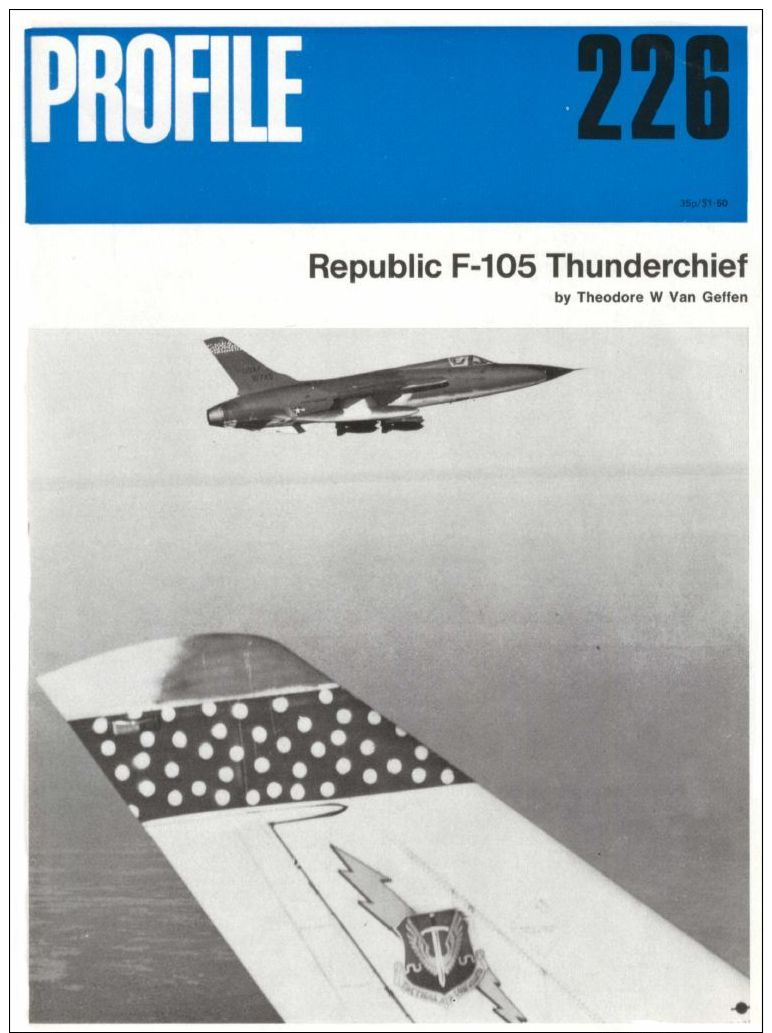 AERONAUTICA AIRCRAFT Publications Profile 226 - Republic F-105 Thunderchief DVD - DOWNLOAD - Italia