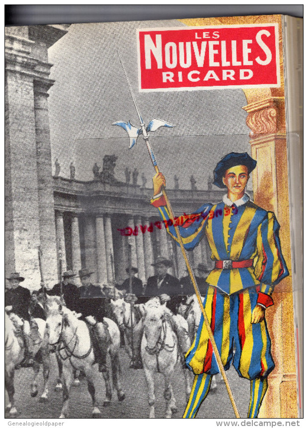 PAUL RICARD -   MARSEILLE- PARIS- BORDEAUX - LIVRE RELIE LES NOUVELLES N° 347- 1961 - Biographie