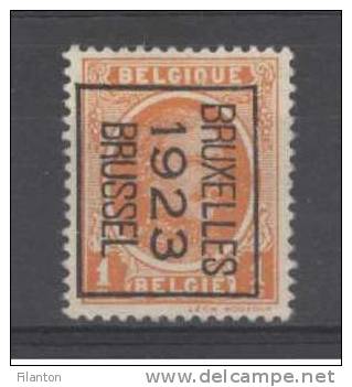 BELGIE - OBP Nr PRE 72 B  - "BRUXELLES 1923 BRUSSEL" - Typo - Houyoux - Préo/Precancels - (*) - Typos 1922-31 (Houyoux)