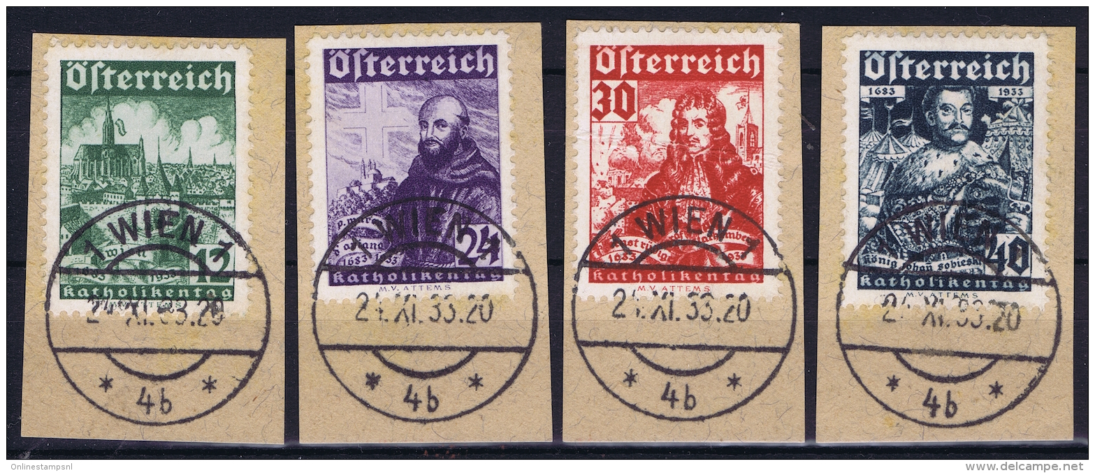 Austria: Mi Nr 557 - 562 Gestempelt/used/obl. 1933 - Gebraucht