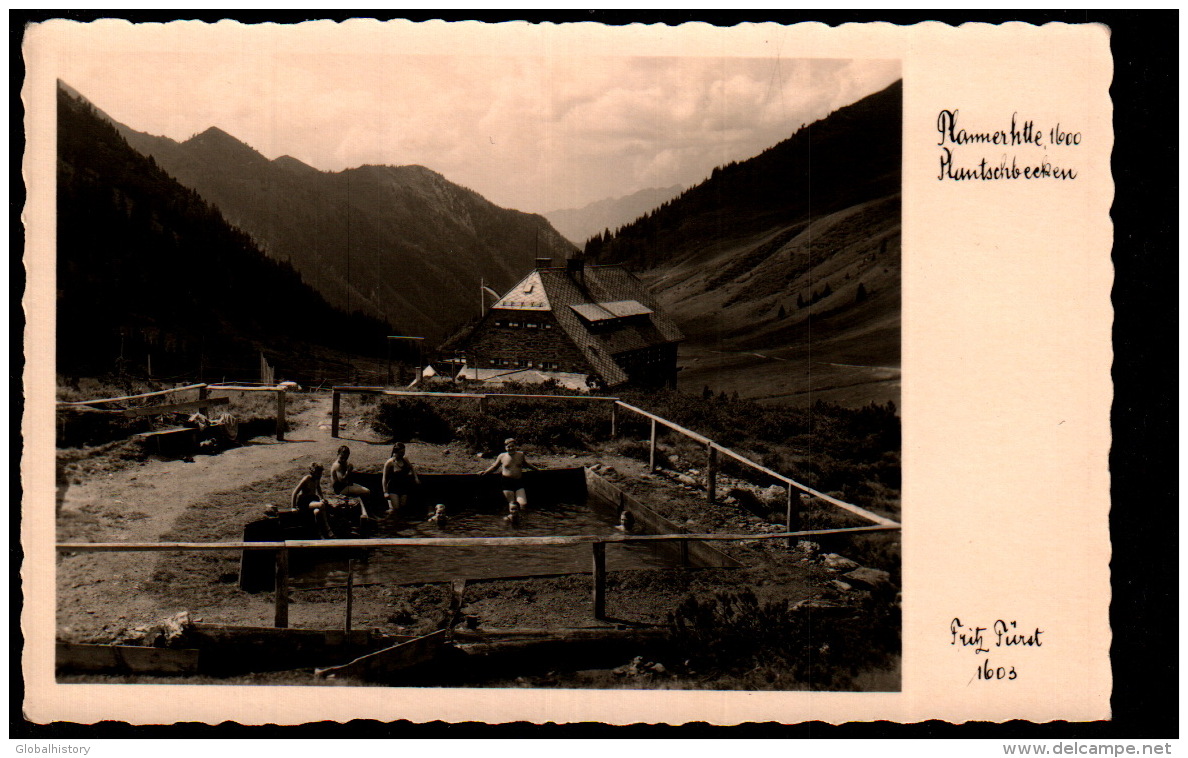 DC2082 - ZILLERTAL - TIROL - PLAUNER HUTTE - PLANTSCHBECKEN - Zillertal