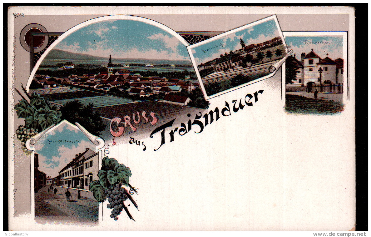 DC2098 - NIEDER OSTRERREICH - TRAIßMAUER - LITHO PC - Autres & Non Classés