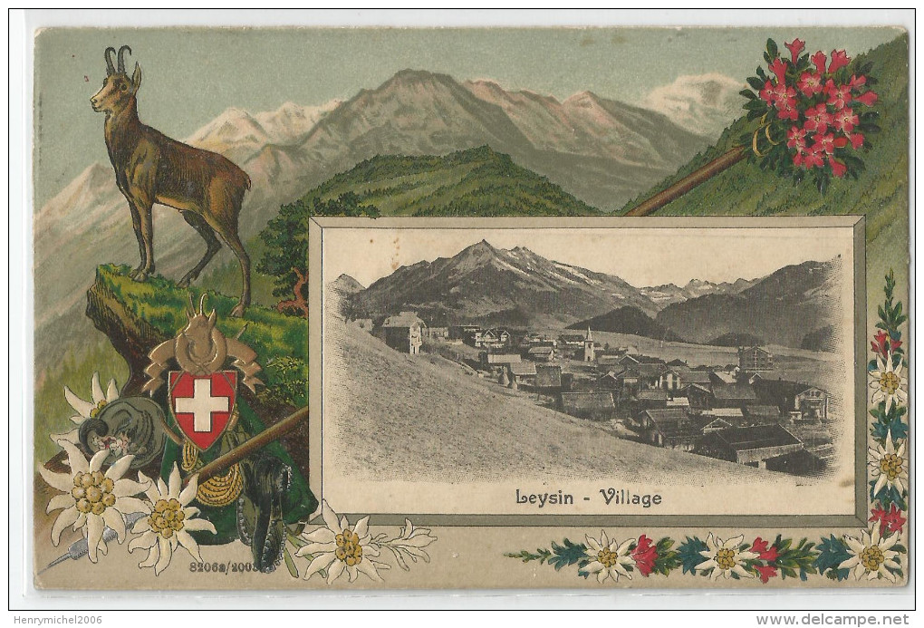 Suisse Vaud - Leysin Village Chamois - Leysin