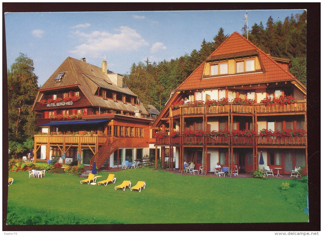 CPM Non écrite Allemagne HINTERZARTEN Hôtel Bergfried Famille Schön - Hinterzarten