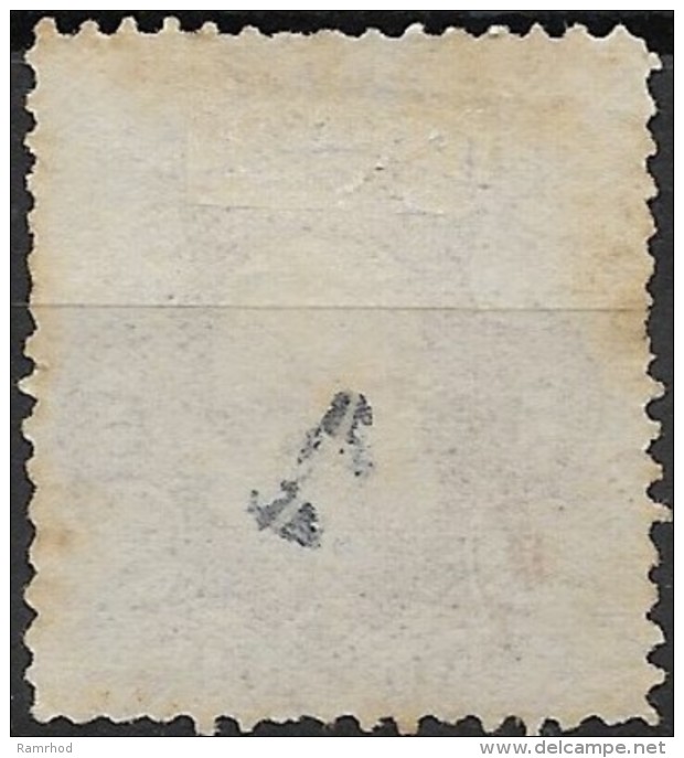 BRAZIL 1866  Emperor Dom Pedro II -  20r. - Purple MH SLIGHT RUST CHEAP PRICE - Unused Stamps