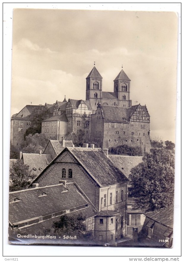 0-4300 QUEDLINBURG, Schloß Und Umgebung, 1959 - Quedlinburg