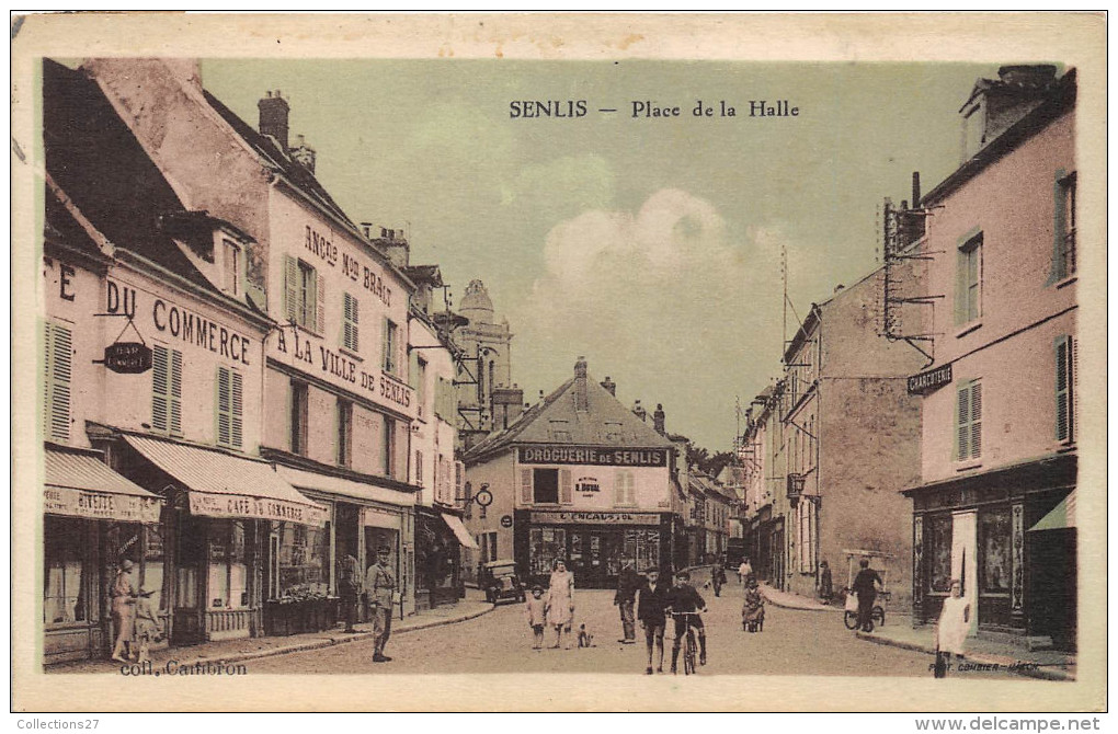 60-SENLIS- PLACE DE LA HALLE - Senlis