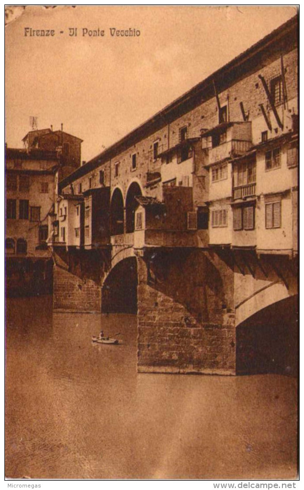 FIRENZE - Il Ponte Vecchio - Firenze