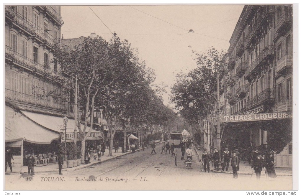 Carte Postale Ancienne,83,var,TOULON,IL Y A 100 ANS,PHOTO LEVY - Toulon