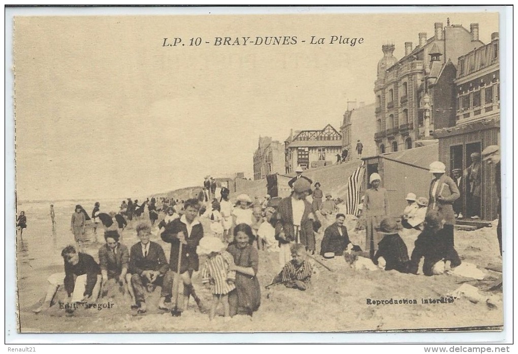 Bray-Dunes-La Plage-(SÉPIA) - Bray-Dunes